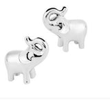 Silver Baby Elephant Card Holder