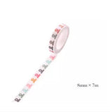 Slim Colour Paper Clip Washi Tape