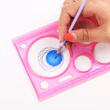 Spirograph Geometric Ruler Drafting Tools