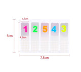 Cute Colored Memo Pad Lovely Sticky Paper Note