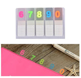 Cute Colored Memo Pad Lovely Sticky Paper Note