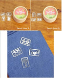 Elements Mini Metal Book Line Marker / Bookmarks Set of 4