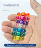 Transparent Cone Magnets Set of 3