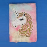 Unicorn Queen Star Fluffy Journal