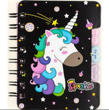 Unicorn Hardcover Pocket Spiral Journal