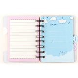 Unicorn Hardcover Pocket Spiral Journal