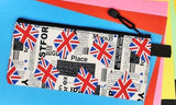 Uk Flag Prints Pencil/Pen Pouch