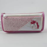 Unicorn Glitter Double Pocket Pouch