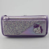 Unicorn Glitter Double Pocket Pouch