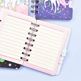Unicorn Hardcover Pocket Spiral Journal