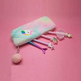 Unicorn Plush Pencil Case