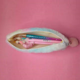 Unicorn Plush Pencil Case