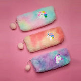 Unicorn Plush Pencil Case