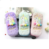 Pompom Unicorn Plush Pouch