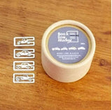 Elements Mini Metal Book Line Marker / Bookmarks Set of 4