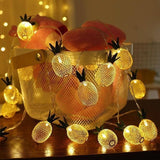 Vintage Iron Pineapple Fairy Light