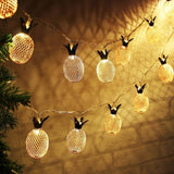 Vintage Iron Pineapple Fairy Light