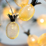 Vintage Iron Pineapple Fairy Light