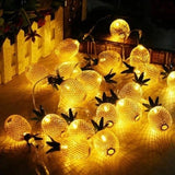 Vintage Iron Pineapple Fairy Light