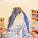 Whale Card Paper Bookmark