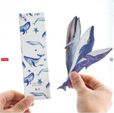 Whale Card Paper Bookmark