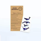 Whale Temporary Tattoo