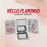 Hello Flamingo - Compact Mirror