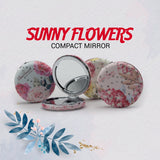 Sunny Flowers - Compact Mirror