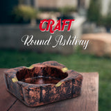 Craft Round Ashtray - Home Decor