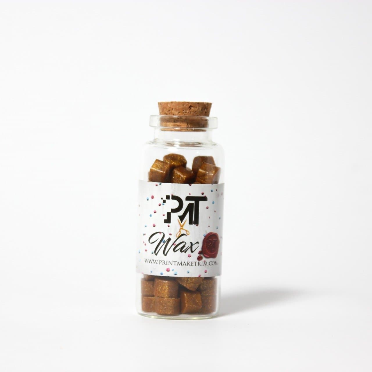 Wax In Glass Bottle