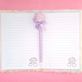 Rainbow Unicorn Fluffy Water Glitter - Stationery Set