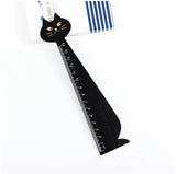 Cat Straight Ruler Wooden