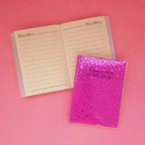 Happiness Glitter Pocket Notebook Journal