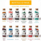 Wax In Glass Bottle