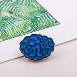 Brain Enamel Pin