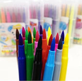 Soft Brush Water Color Markers Set of 12-18-24 Colors