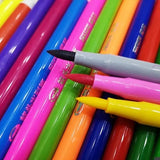 Soft Brush Water Color Markers Set of 12-18-24 Colors