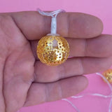 Golden Metal Small Ball - Fairy Lights