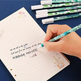 Cactus Secret Words of Plants Gel Pen - Set of 6