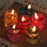 Glass Gel Candle