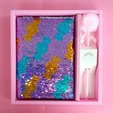 Rainbow Sequin Candy - Stationery Set