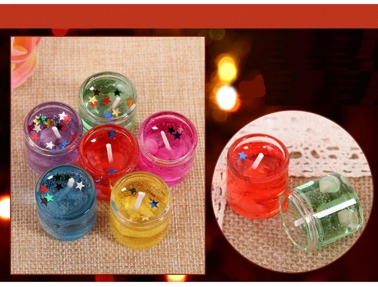 Glass Gel Candle