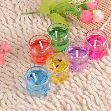 Glass Gel Candle