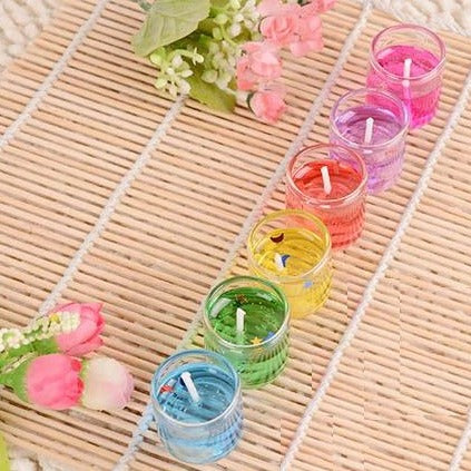 Glass Gel Candle