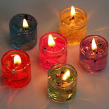 Glass Gel Candle