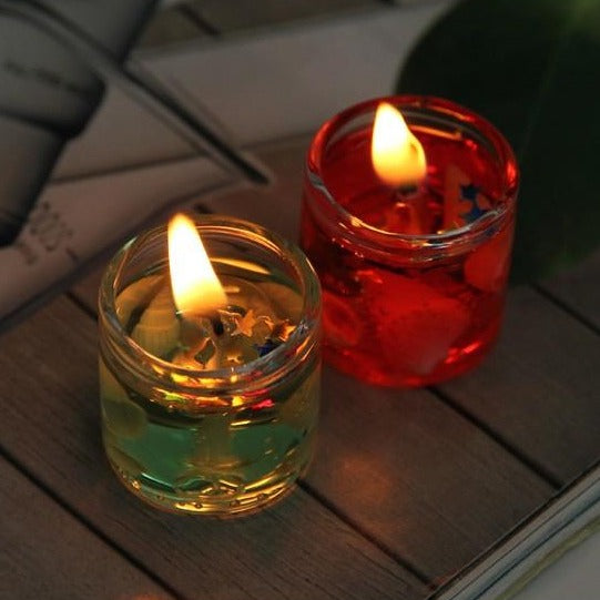 Glass Gel Candle