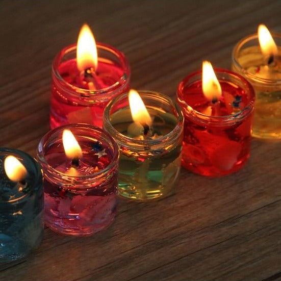 Glass Gel Candle