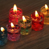 Glass Gel Candle
