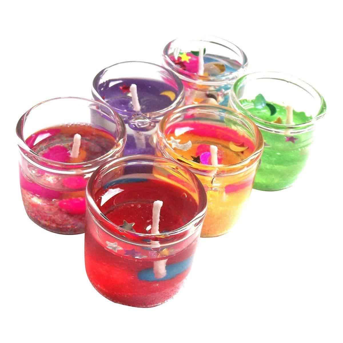Glass Gel Candle