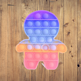 Pop-it Fidget Toy - Gingerbread Man